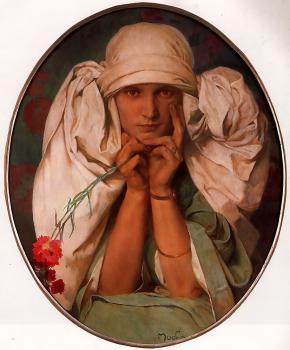 阿爾豐斯 穆夏 Jaroslava 阿爾豐斯 穆夏 Jaroslava